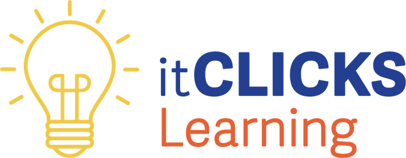 itCLICKS Learning Tutoring by Simone Jackson logo inline